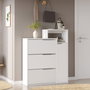 Hanah Home Ico3-W Armario para Zapatos Blanco
